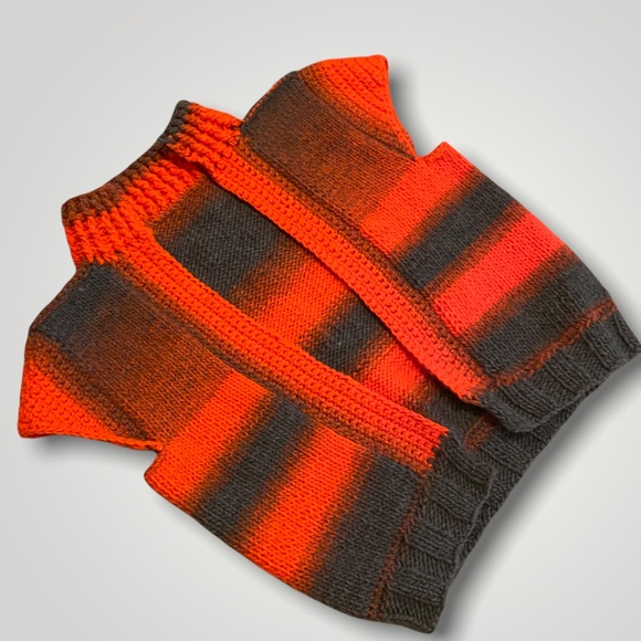 Hand Crafted Sweaters - One of a kind cropped cardigan